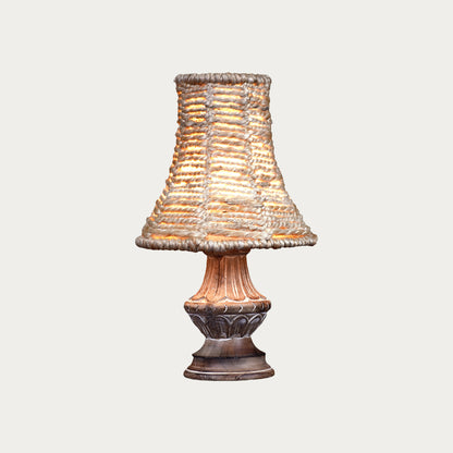 CORALIE TABLE LAMP - NATURAL - HAND MADE - JUTE