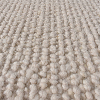 Area Rug, Bedroom Rug, Living Room Rug, Living Area Rug, Indian Rug, Office Carpet, Office Rug, Shop Rug Online, Natural White, Wool, Hand Woven, Over Tufted, Pitloom, All Loop, Captivating 