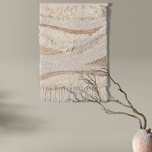 CORNHILL WALL HANGING - JUTE / WOOL
