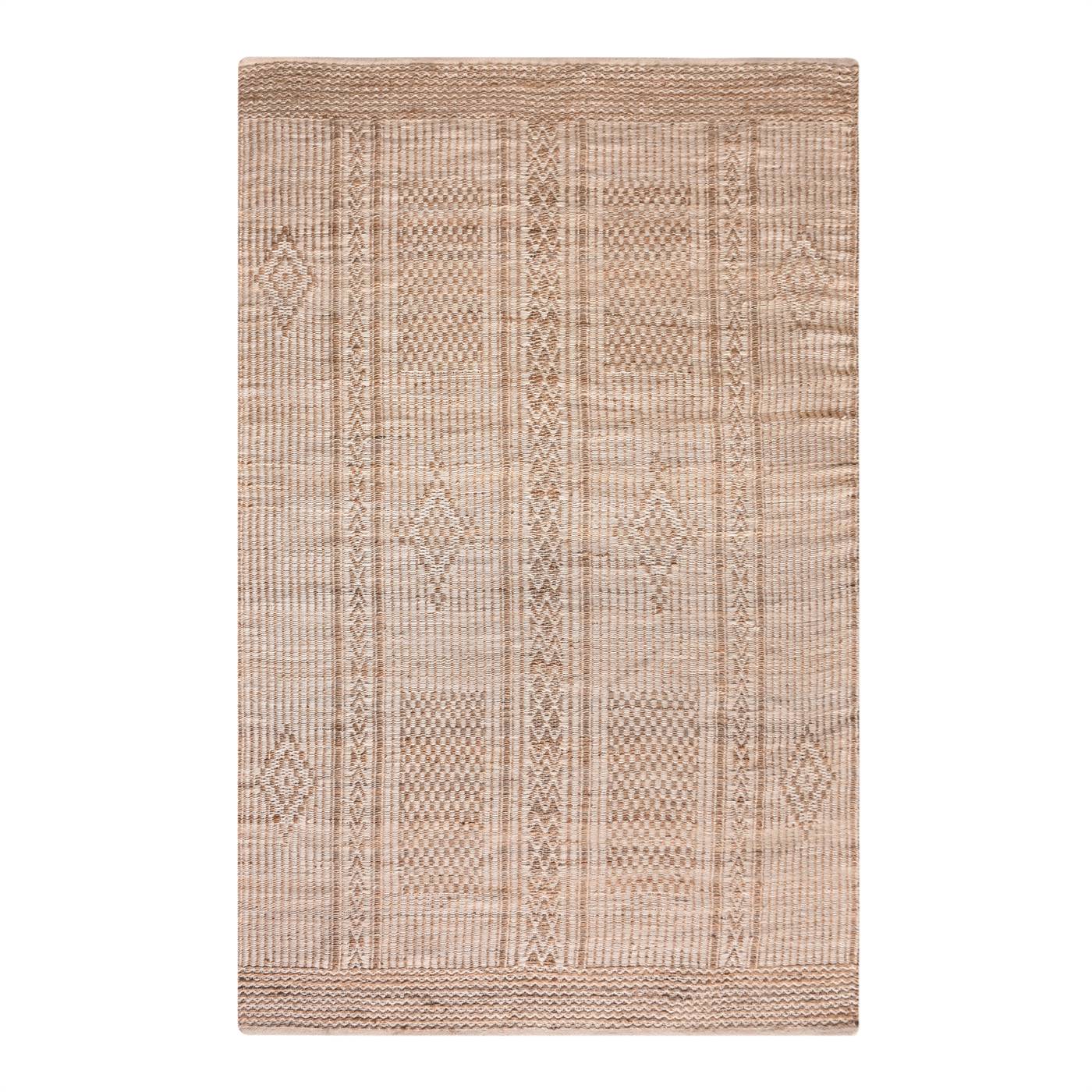 Area Rug, Bedroom Rug, Living Room Rug, Living Area Rug, Indian Rug, Office Carpet, Office Rug, Shop Rug Online, Natural, Natural White , Jute, Jacquard Woven , Jaquard Durry, Flat Weave, Intricate 