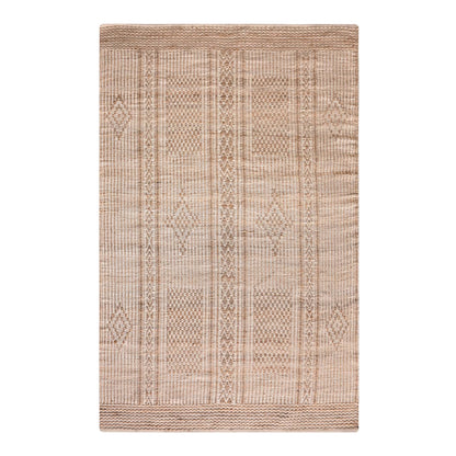 Area Rug, Bedroom Rug, Living Room Rug, Living Area Rug, Indian Rug, Office Carpet, Office Rug, Shop Rug Online, Natural, Natural White , Jute, Jacquard Woven , Jaquard Durry, Flat Weave, Intricate 