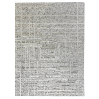 Area Rug, Bedroom Rug, Living Room Rug, Living Area Rug, Indian Rug, Office Carpet, Office Rug, Shop Rug Online, Natural White, Wool Viscose Blend , Hand Knotted , Handknotted, All Cut, Intricate 
