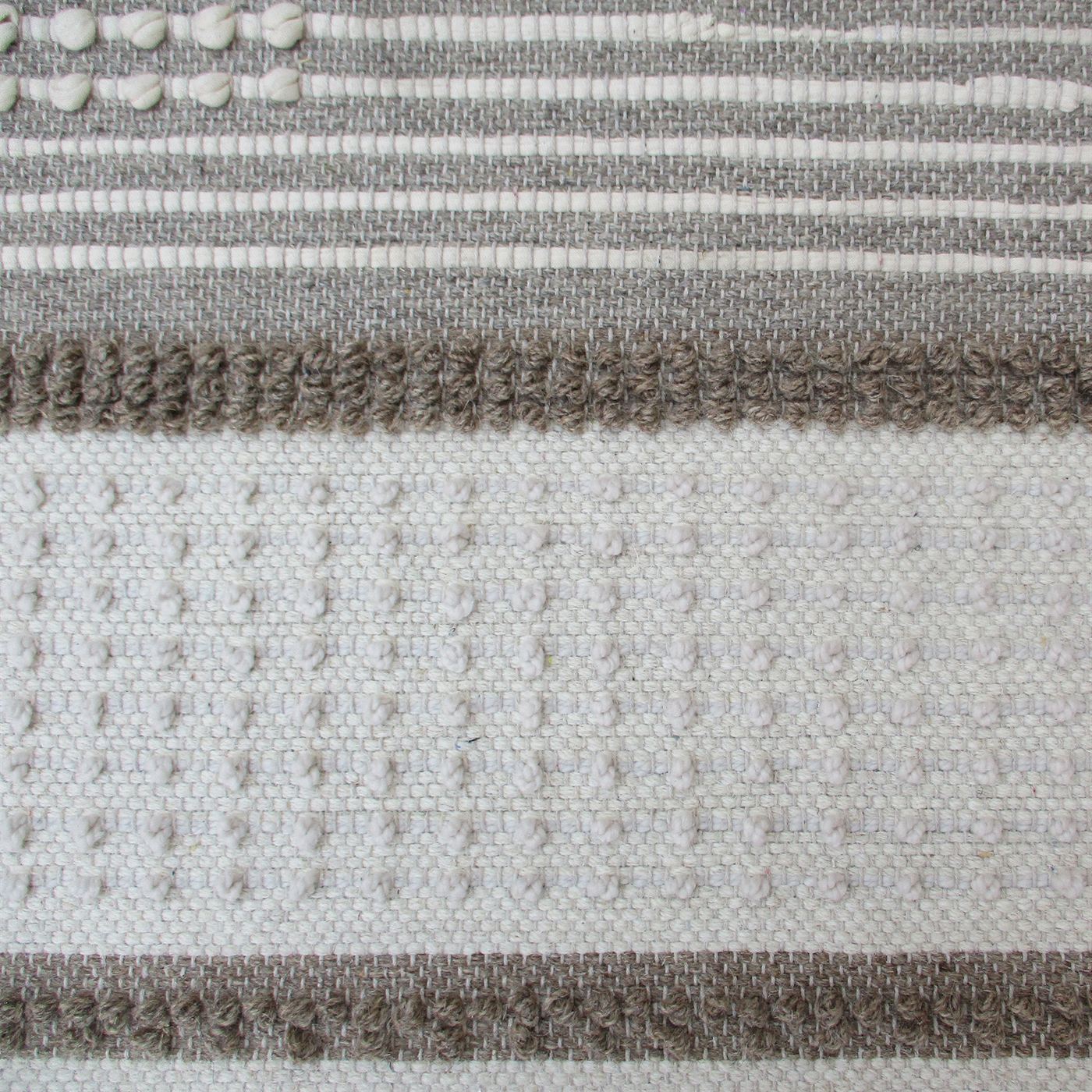 Area Rug, Bedroom Rug, Living Room Rug, Living Area Rug, Indian Rug, Office Carpet, Office Rug, Shop Rug Online, Wool, Cotton, Pet, Natural White, Beige, Grey, Pitloom, All Loop, Braided