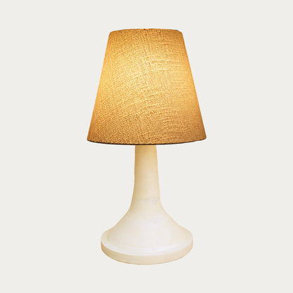 CARPATH TABLE LAMP - IVORY - HAND MADE - COTTON
