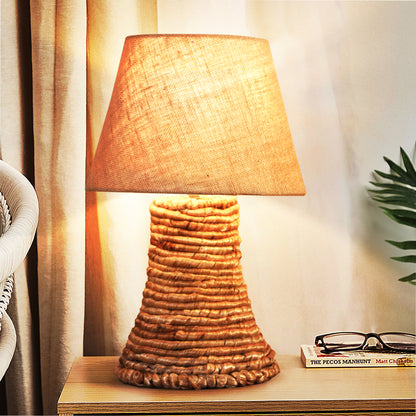 CLIVIA TABLE LAMP - NATURAL - HAND MADE - JUTE