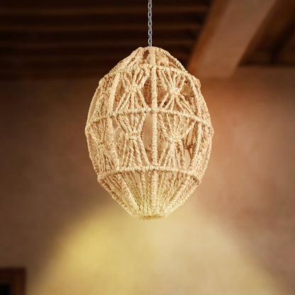 DARLON LAMP - NATURAL - HAND MADE - JUTE