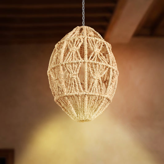 DARLON LAMP - NATURAL - HAND MADE - JUTE