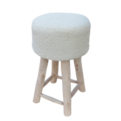 DARYA BAR STOOL - HAND WOVEN - WOOL