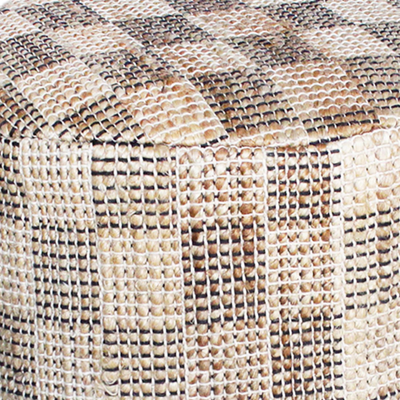 Dior Bar Stool, Jute, Natural, Pitloom, Flat Weave