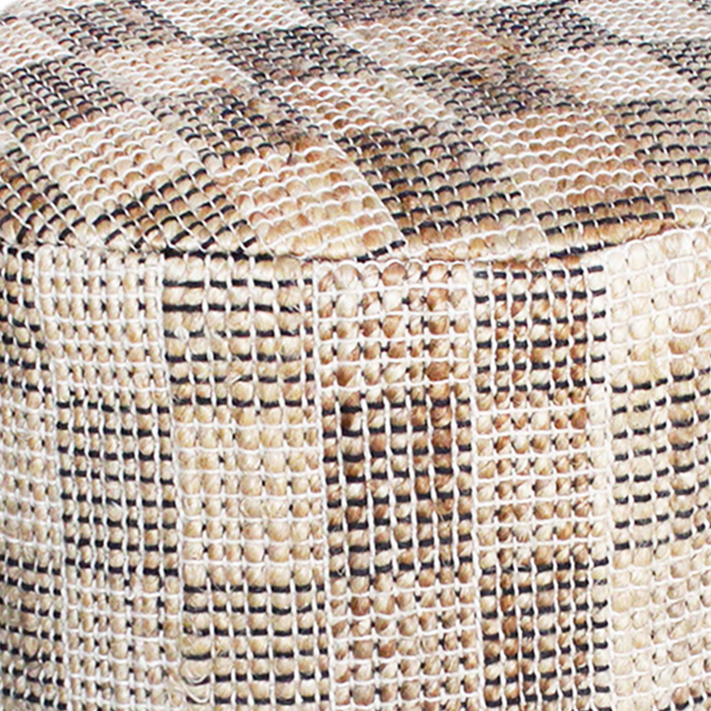 Dior Bar Stool, Jute, Natural, Pitloom, Flat Weave