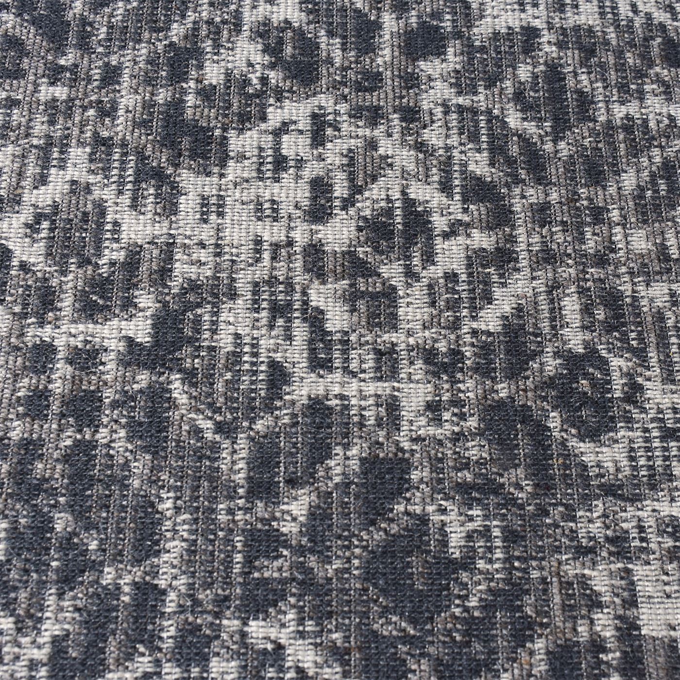 Area Rug, Bedroom Rug, Living Room Rug, Living Area Rug, Indian Rug, Office Carpet, Office Rug, Shop Rug Online, Wool, Polyester Blend, Grey, Natural White, Jaquard Durry, Flat Weave, Geometric 