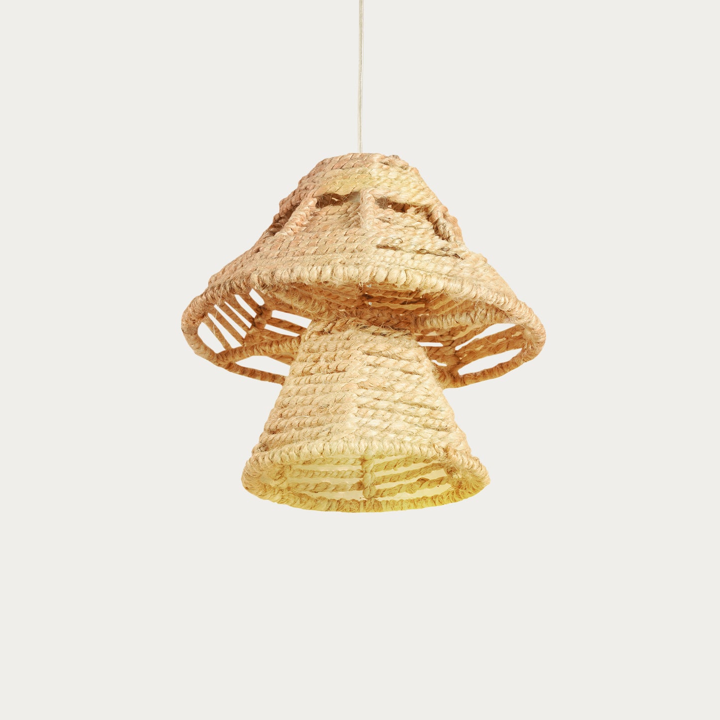 DUNBAR LAMP - NATURAL - HAND MADE - JUTE