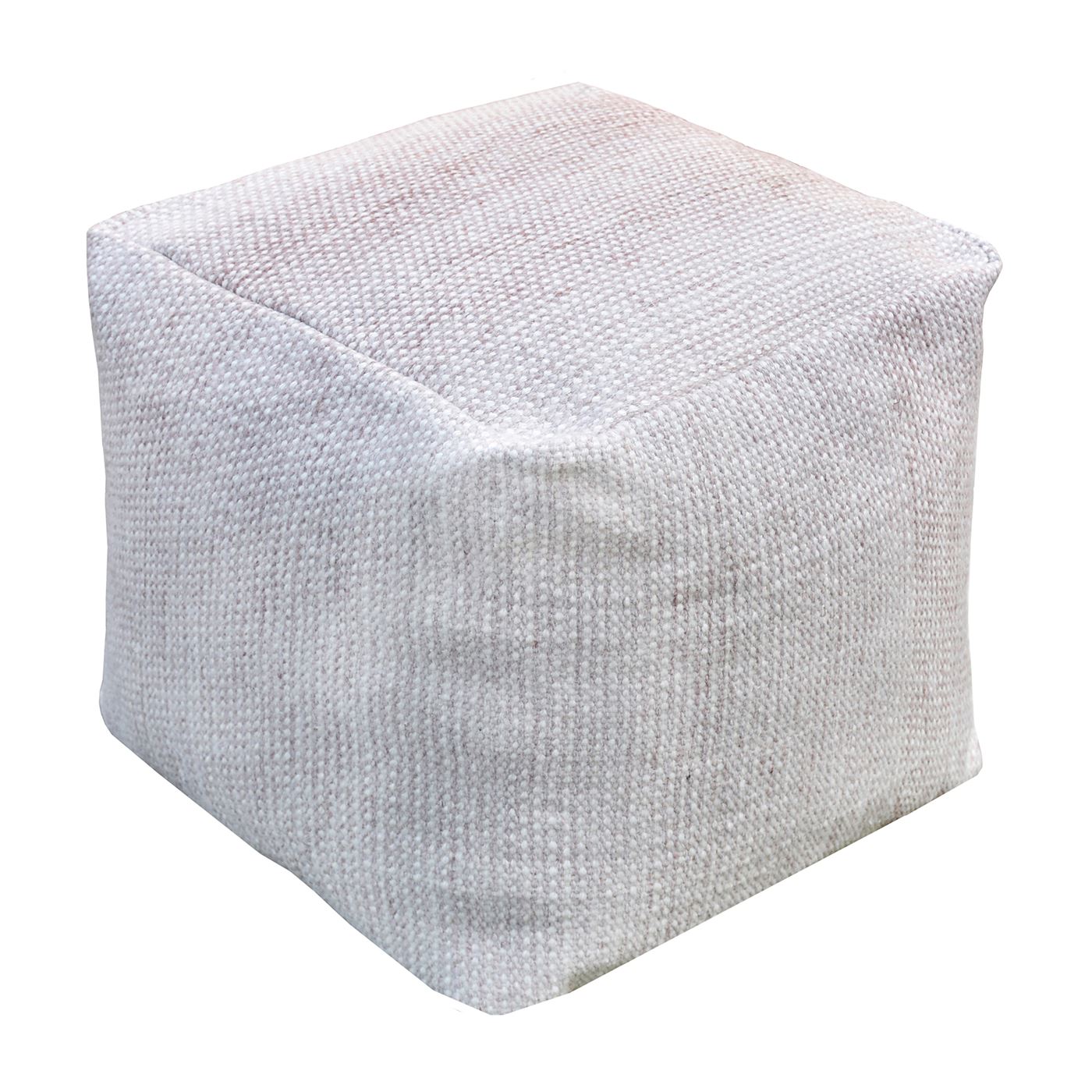 Ellos Pouf, Pet, Rose, Pitloom, Flat Weave