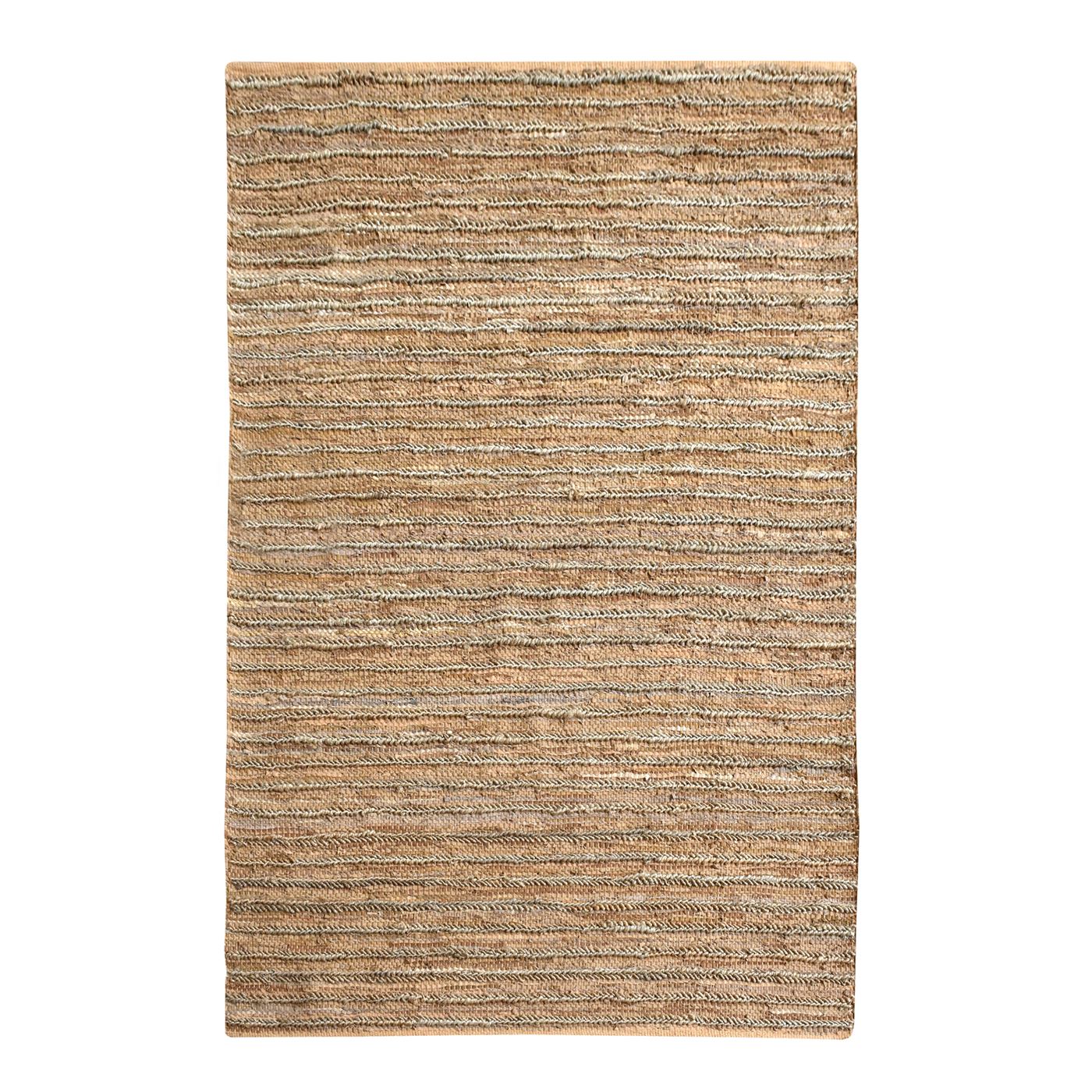 Area Rug, Bedroom Rug, Living Room Rug, Living Area Rug, Indian Rug, Office Carpet, Office Rug, Shop Rug Online, Hemp, Leather, Tan, Pitloom, Flat Weave, Stripes