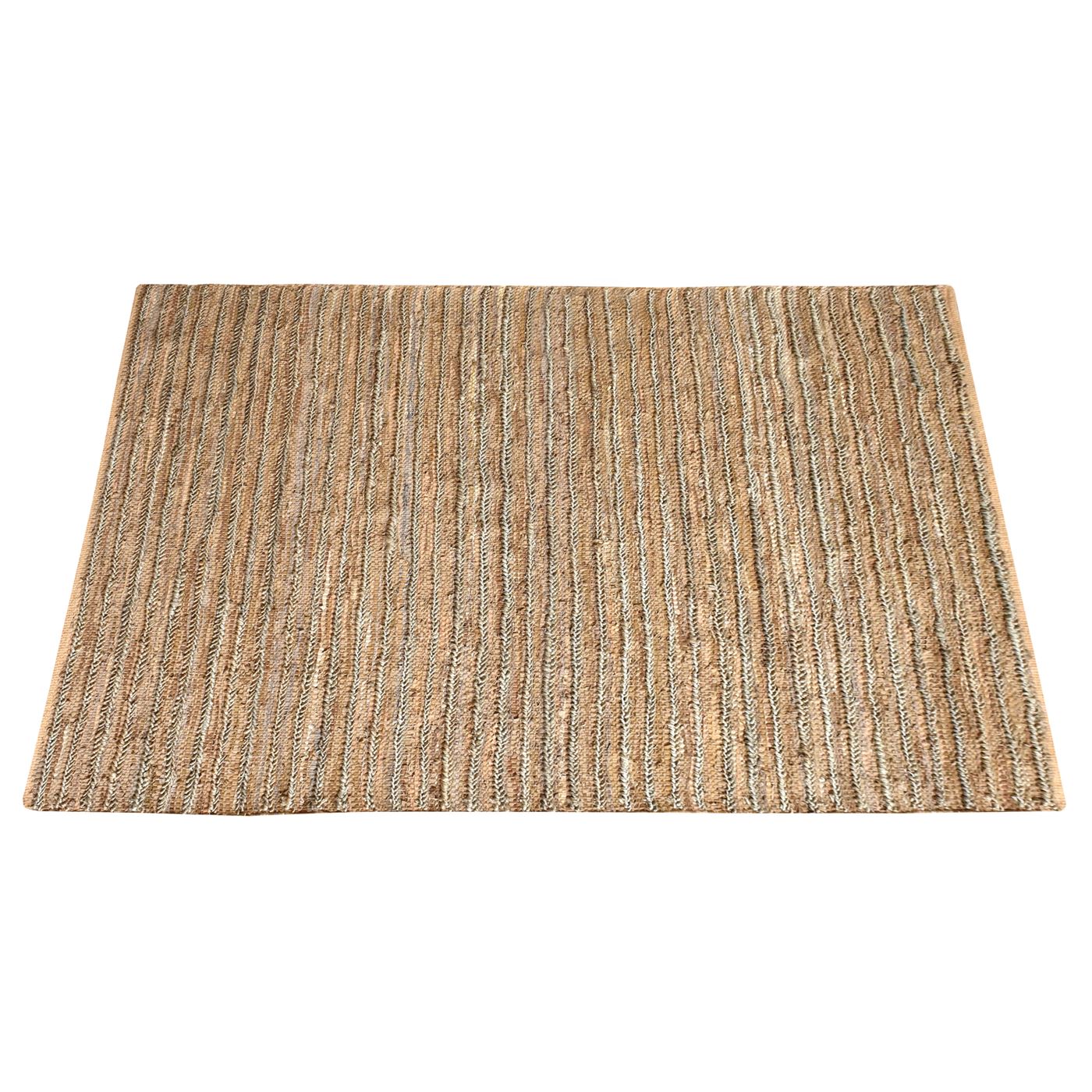 Area Rug, Bedroom Rug, Living Room Rug, Living Area Rug, Indian Rug, Office Carpet, Office Rug, Shop Rug Online, Hemp, Leather, Tan, Pitloom, Flat Weave, Stripes