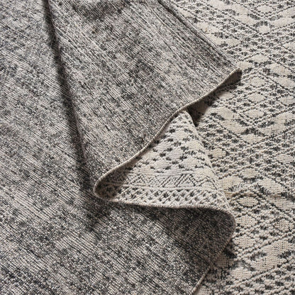 Area Rug, Bedroom Rug, Living Room Rug, Living Area Rug, Indian Rug, Office Carpet, Office Rug, Shop Rug Online, Wool, Natural White, Natural, Hand knotted, All Cut, Boho-Chic