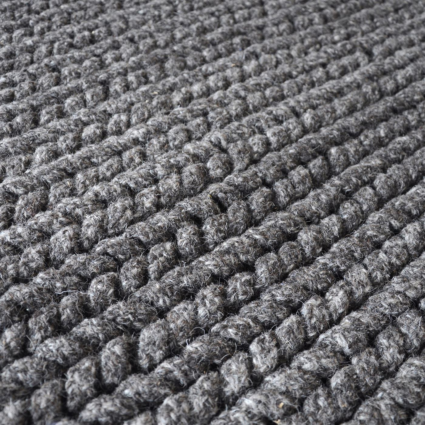 Area Rug, Bedroom Rug, Living Room Rug, Living Area Rug, Indian Rug, Office Carpet, Office Rug, Shop Rug Online, Wool, Charcoal, Pitloom, All Loop, Braided