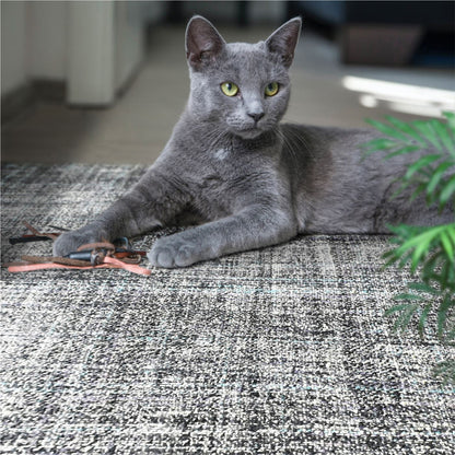 FAHRO RUG - HEMP/ WOOL/ VISCOSE BLEND
