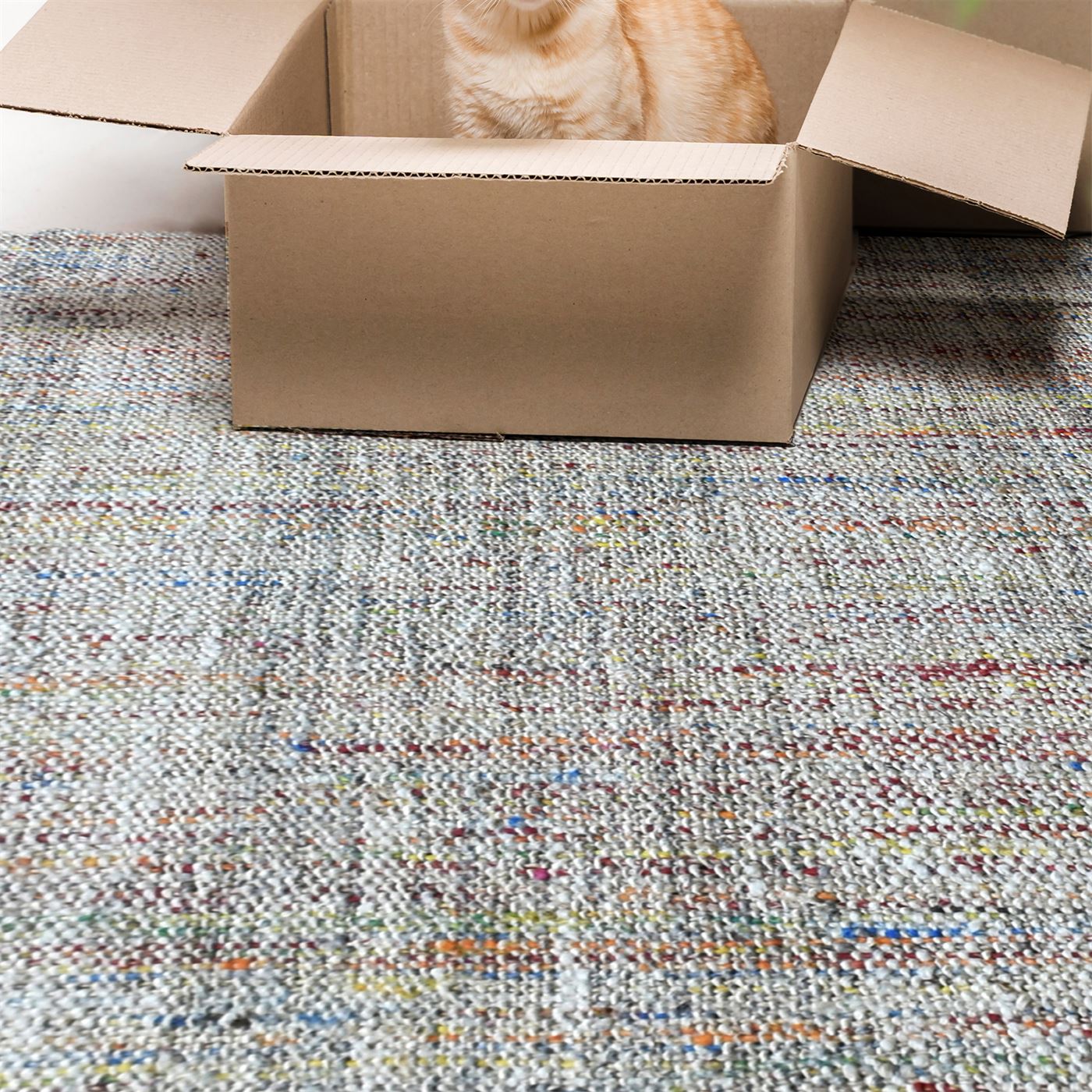 FAHRO RUG - HEMP/ WOOL/ VISCOSE BLEND