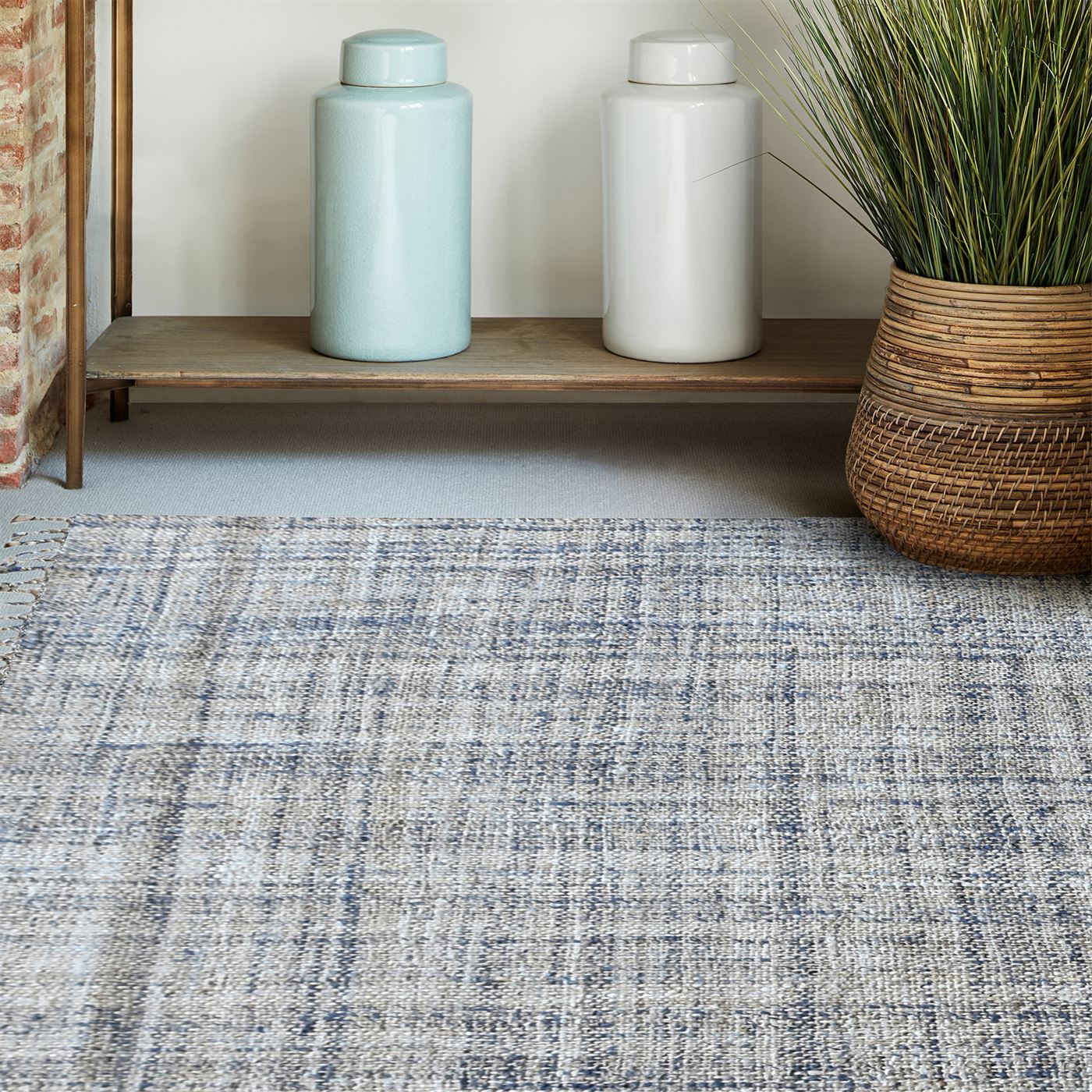 FAHRO RUG - HEMP/ WOOL/ VISCOSE BLEND