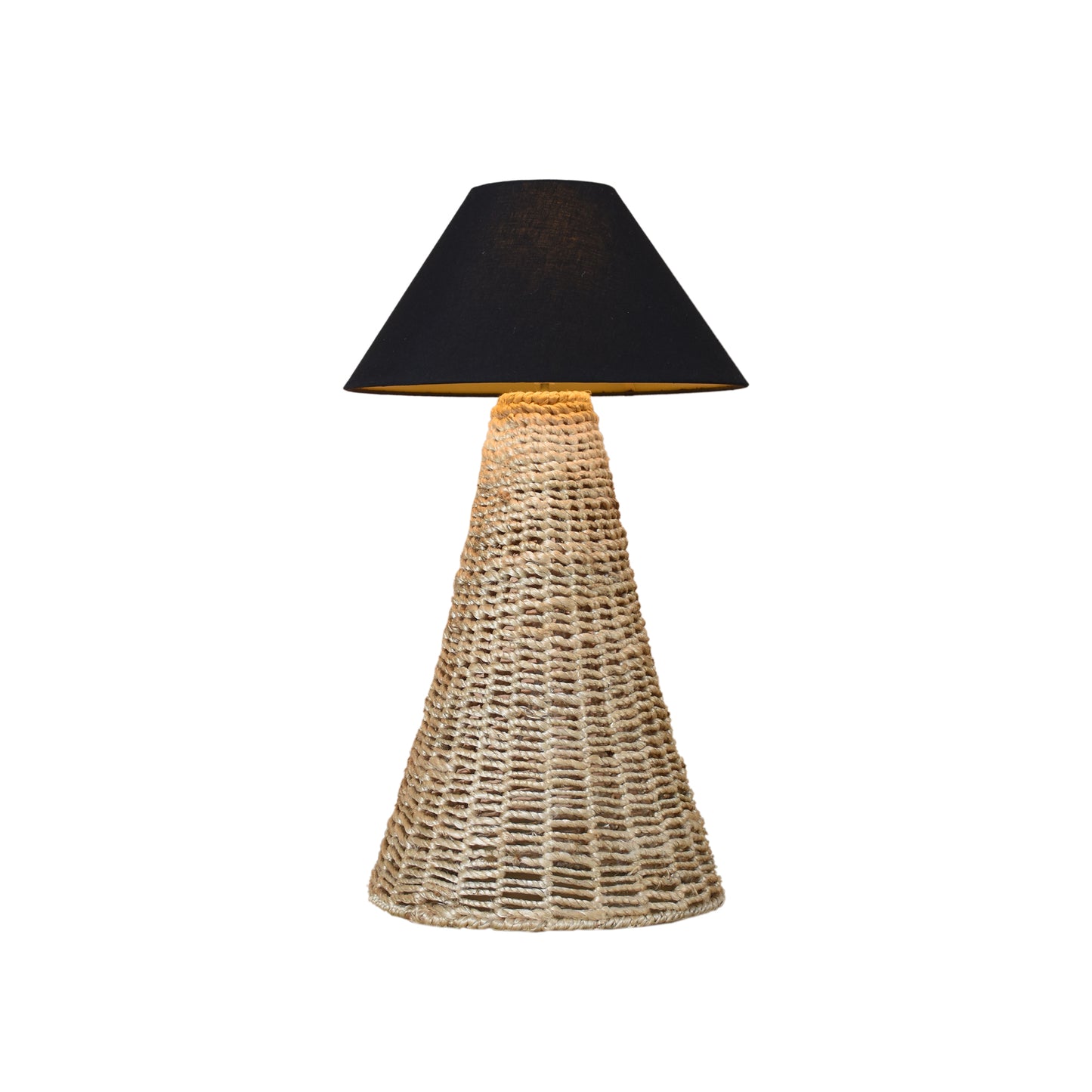 FELIX TABLE LAMP - NATURAL - HAND MADE - JUTE