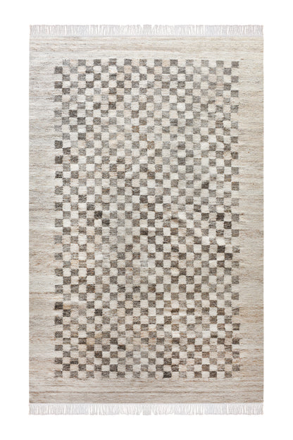 FENNEY RUG - BEIGE/GREY - PUNJA KELIM - PET