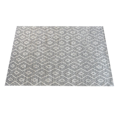 Area Rug, Bedroom Rug, Living Room Rug, Living Area Rug, Indian Rug, Office Carpet, Office Rug, Shop Rug Online, Hemp, Cotton, Charcoal, Natural, Jaquard Durry, Flat Weave, Geometrical