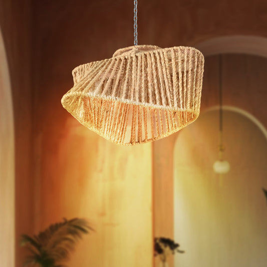 FOLKER LAMP - NATURAL - HAND MADE - JUTE