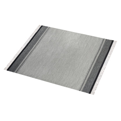 GAJAH RUG - GREY/ CHARCOAL - WOOL