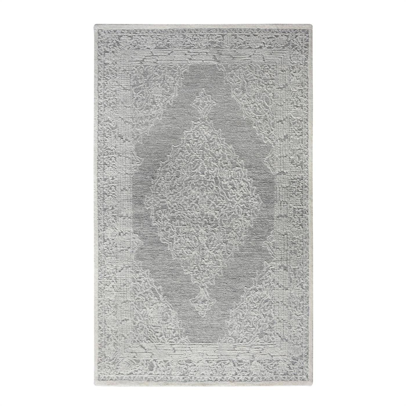 Area Rug, Bedroom Rug, Living Room Rug, Living Area Rug, Indian Rug, Office Carpet, Office Rug, Shop Rug Online, Grey, Natural White, Wool, Hand Tufted, Handtufted, Cut And Loop, Modern 