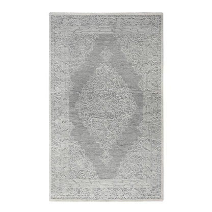 Area Rug, Bedroom Rug, Living Room Rug, Living Area Rug, Indian Rug, Office Carpet, Office Rug, Shop Rug Online, Grey, Natural White, Wool, Hand Tufted, Handtufted, Cut And Loop, Modern 