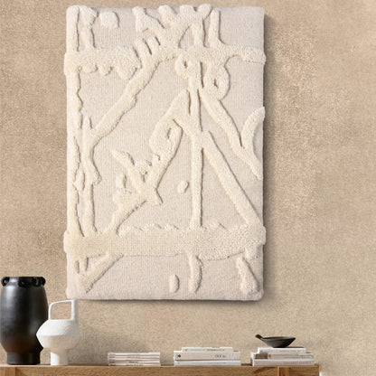 GEUM WALL ART - WOOL - MDF STRUCTURE