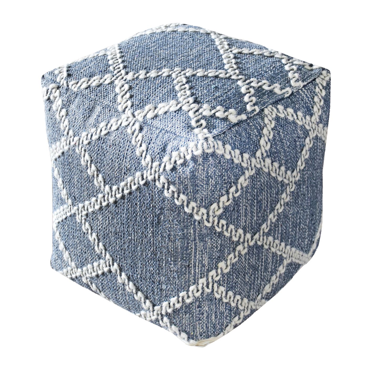 GEYNE POUF - COTTON/ WOOL