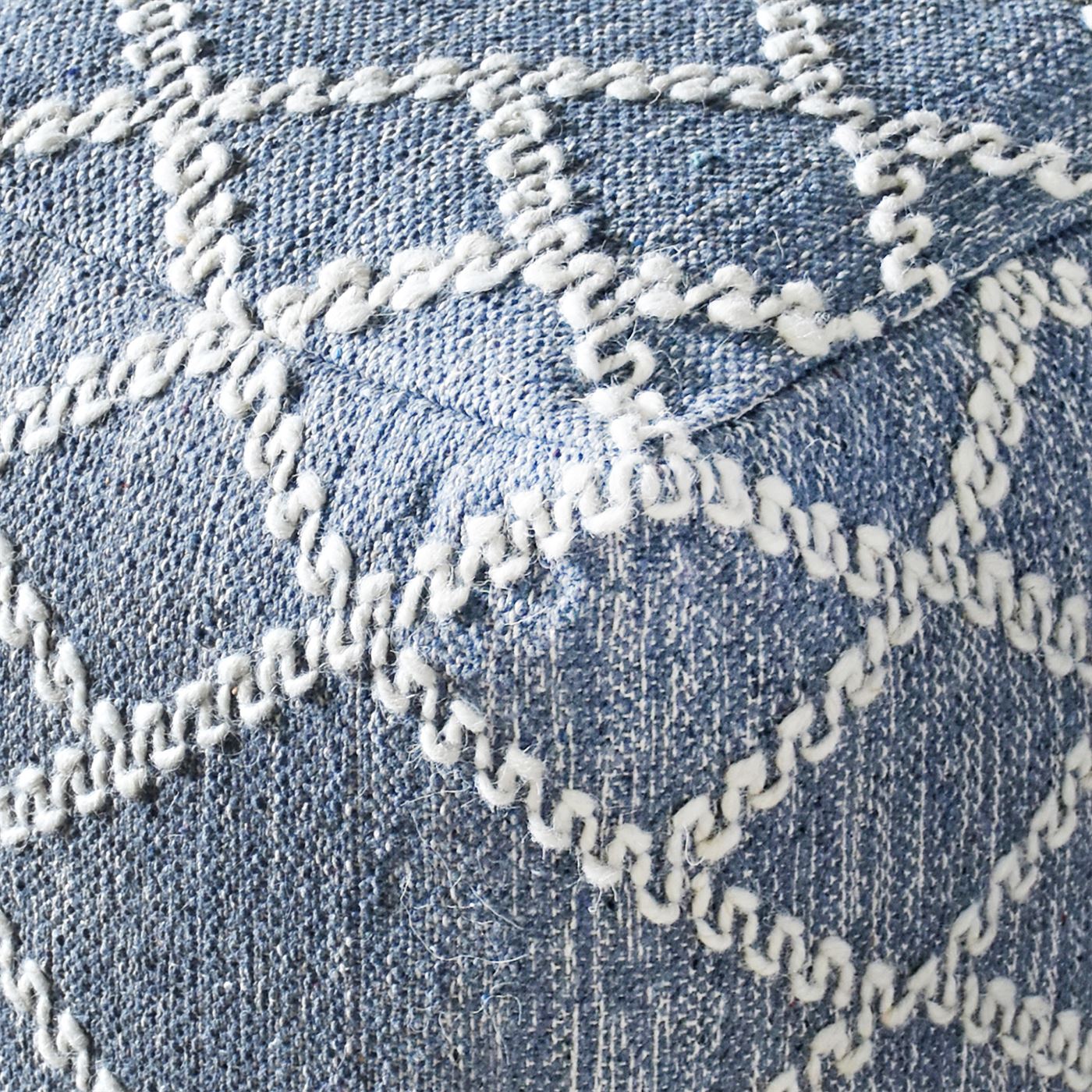 GEYNE POUF - COTTON/ WOOL