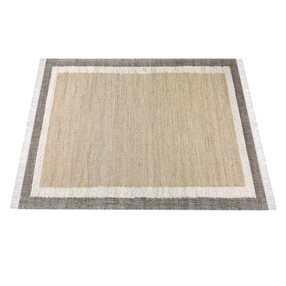 GLOUCESTER RUG - NATURAL/SAGE - JUTE/WOOL