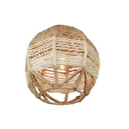 GUACU LAMP - NATURAL/IVORY - HAND MADE - JUTE