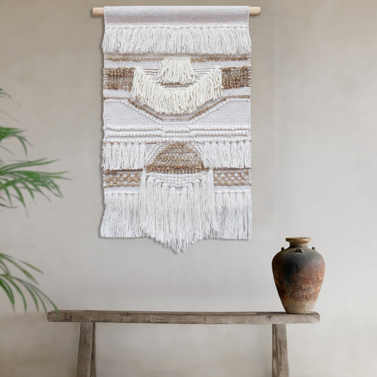 GWEN WALL HANGING - JUTE / WOOL