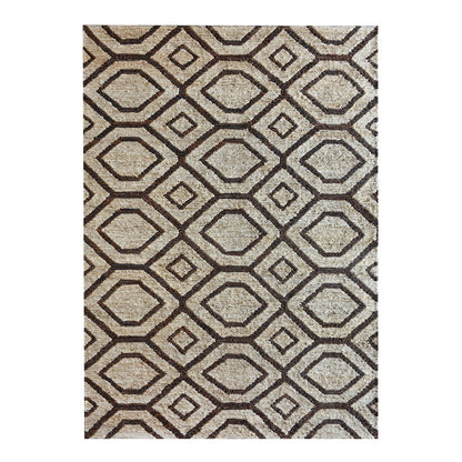 Area Rug, Bedroom Rug, Living Room Rug, Living Area Rug, Indian Rug, Office Carpet, Office Rug, Shop Rug Online, Hemp, Leather, Natural, Brown, Pitloom, Flat Weave, Geometrical