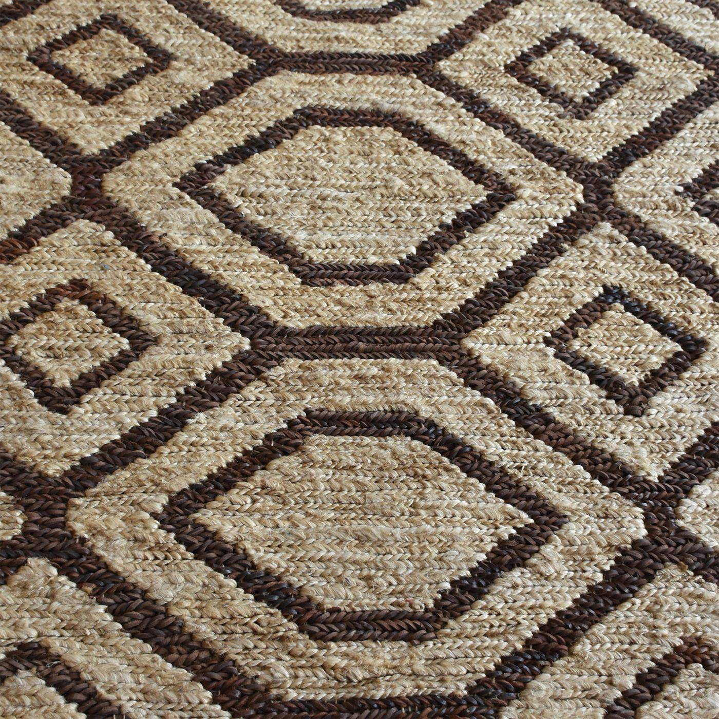 Area Rug, Bedroom Rug, Living Room Rug, Living Area Rug, Indian Rug, Office Carpet, Office Rug, Shop Rug Online, Hemp, Leather, Natural, Brown, Pitloom, Flat Weave, Geometrical