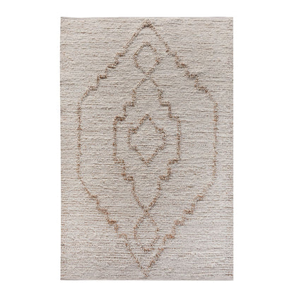 Area Rug, Bedroom Rug, Living Room Rug, Living Area Rug, Indian Rug, Office Carpet, Office Rug, Shop Rug Online, Jute, Cotton, Natural White, Natural, Pitloom, All Loop, Geometrical