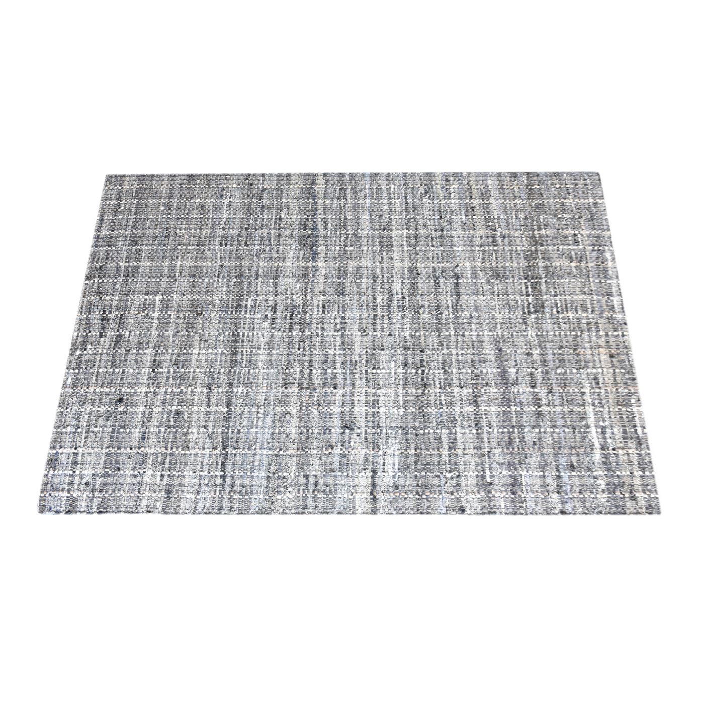 Area Rug, Bedroom Rug, Living Room Rug, Living Area Rug, Indian Rug, Office Carpet, Office Rug, Shop Rug Online,  Recycled Fabric, Hemp, Grey, Pitloom, Flat Weave, Textured