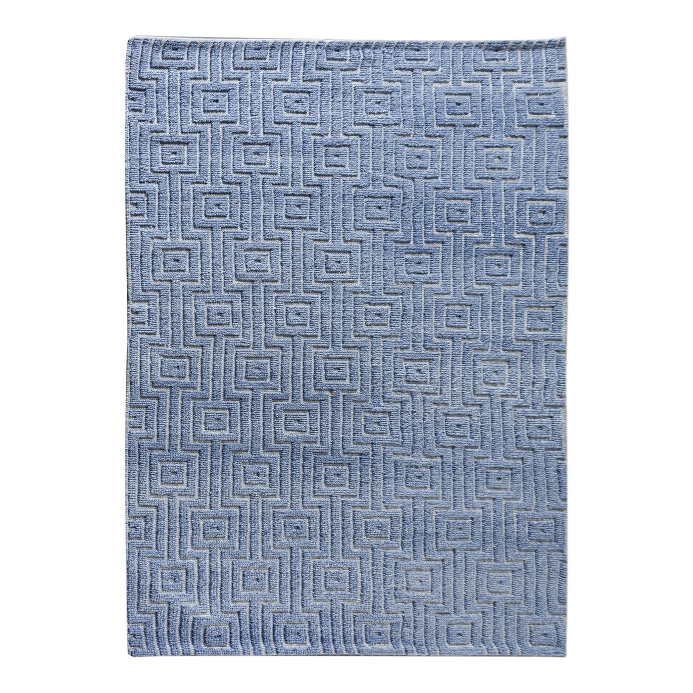 Area Rug, Bedroom Rug, Living Room Rug, Living Area Rug, Indian Rug, Office Carpet, Office Rug, Shop Rug Online, Pet, Natural White, Blue, Pitloom, All Loop, Geometrical