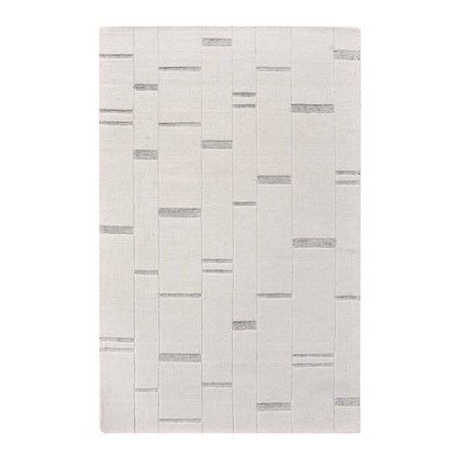 Area Rug, Bedroom Rug, Living Room Rug, Living Area Rug, Indian Rug, Office Carpet, Office Rug, Shop Rug Online, Natural White, Wool, Hand Woven, Over Tufted, Handwoven, Cut And Loop, Geometric 