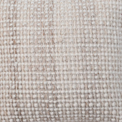 Highland Cushion, 45x45 cm, Natural White, Wool, Hand Woven, Handwoven, All Loop