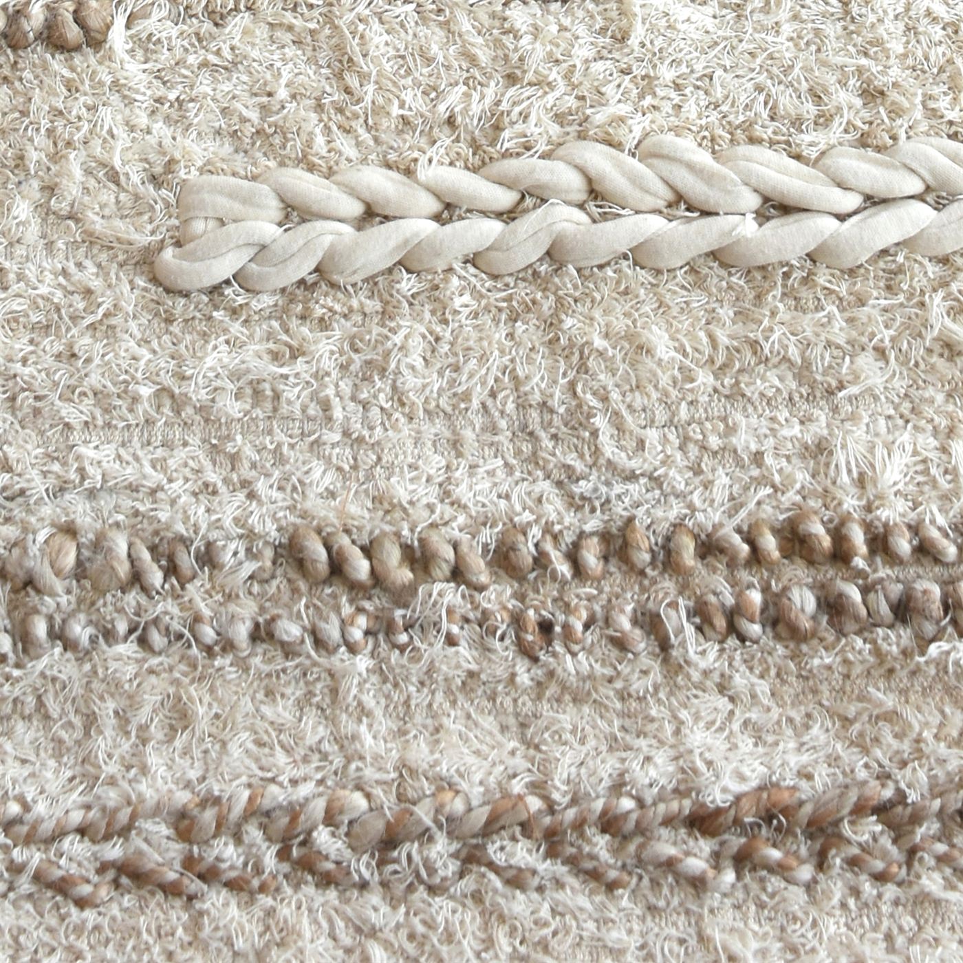 Area Rug, Bedroom Rug, Living Room Rug, Living Area Rug, Indian Rug, Office Carpet, Office Rug, Shop Rug Online, Hemp, Cotton Salvage, Natural, Natural White, Pitloom, All Loop, Stripes