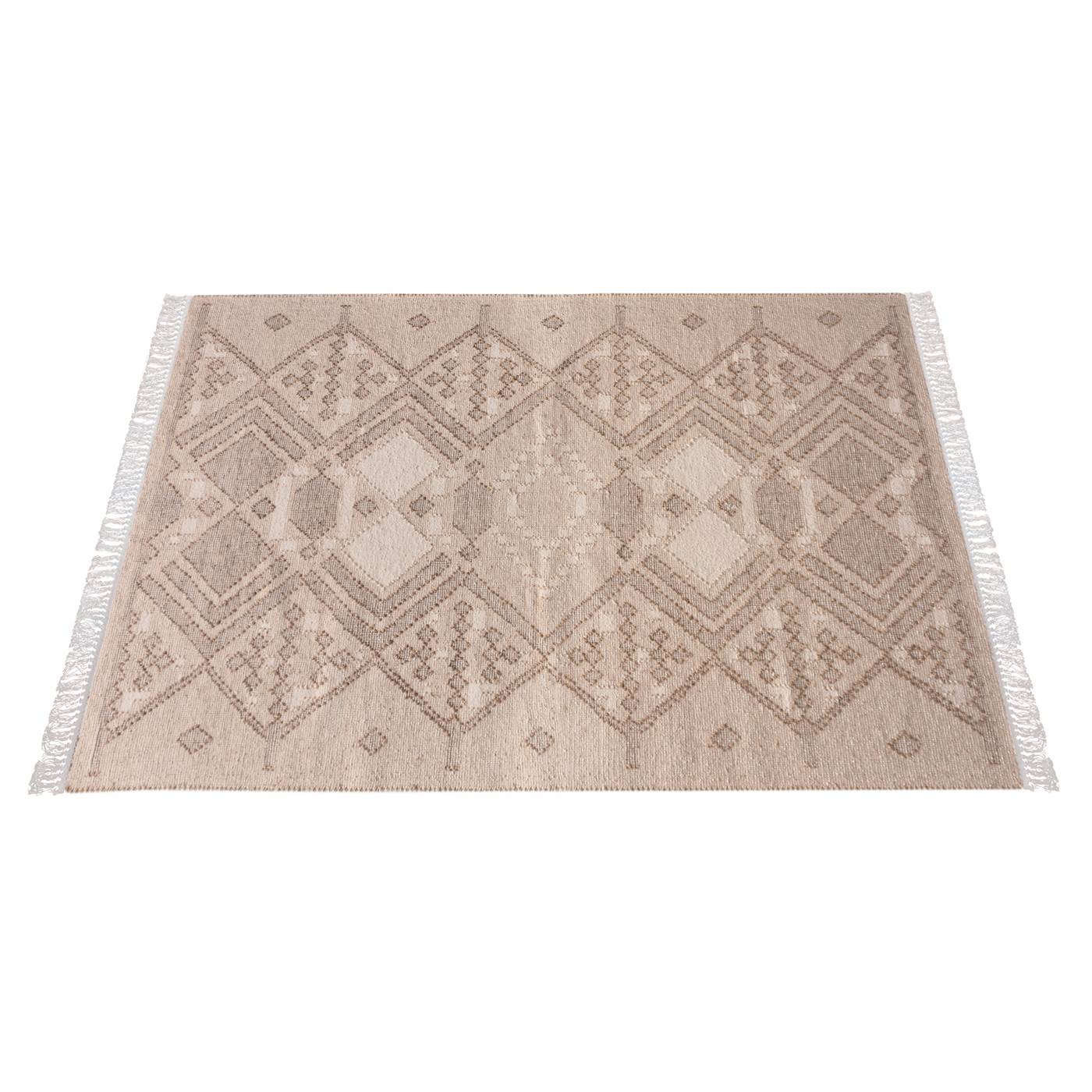 Area Rug, Bedroom Rug, Living Room Rug, Living Area Rug, Indian Rug, Office Carpet, Office Rug, Shop Rug Online, Natural White,  Beige , Wool, Punja Kelim , Punja, Flat Weave, Intricate 