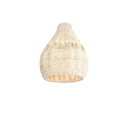 HOWTH LAMP - IVORY - HAND MADE - JUTE