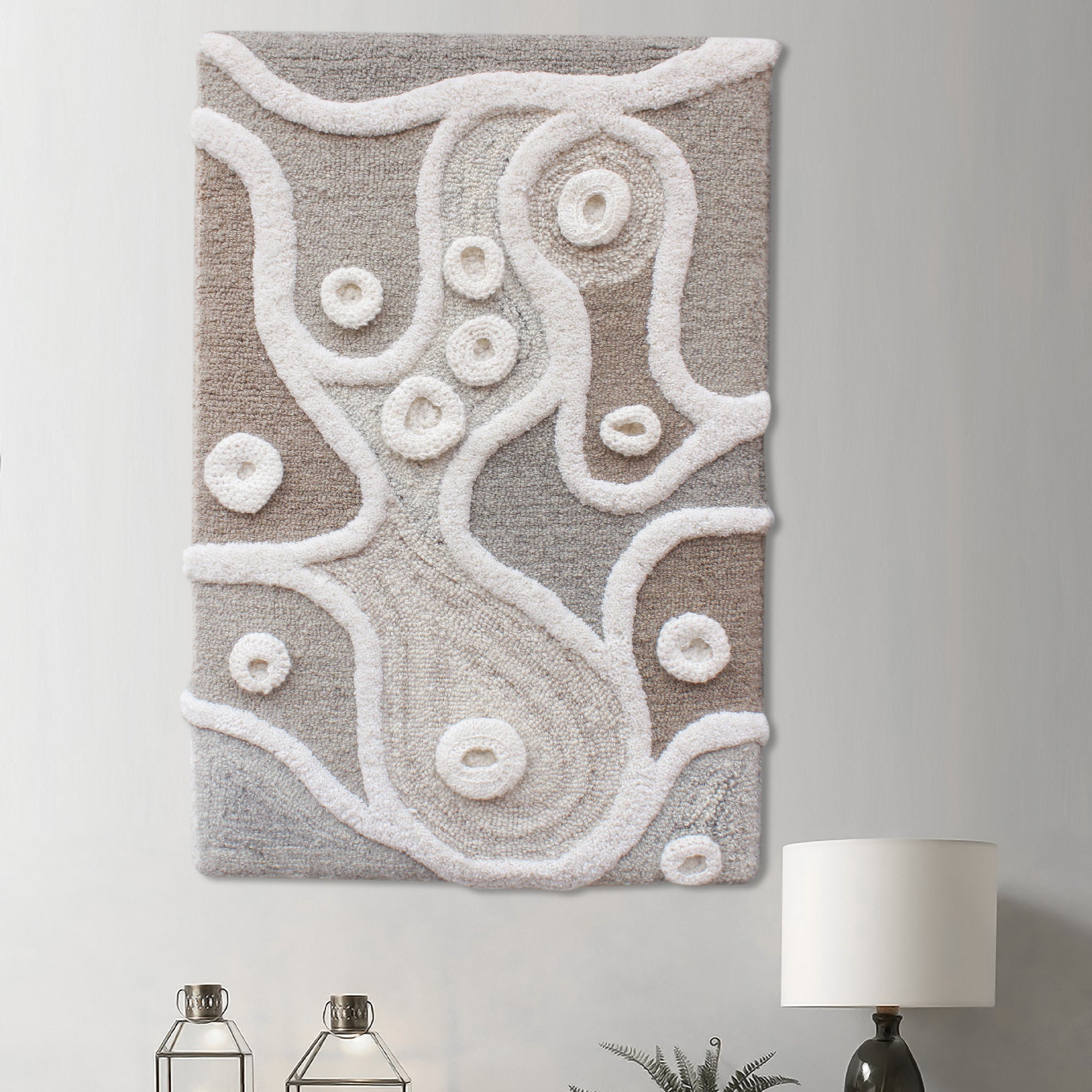 HUMBER WALL ART - WOOL - MDF STRUCTURE – The Rug Republic