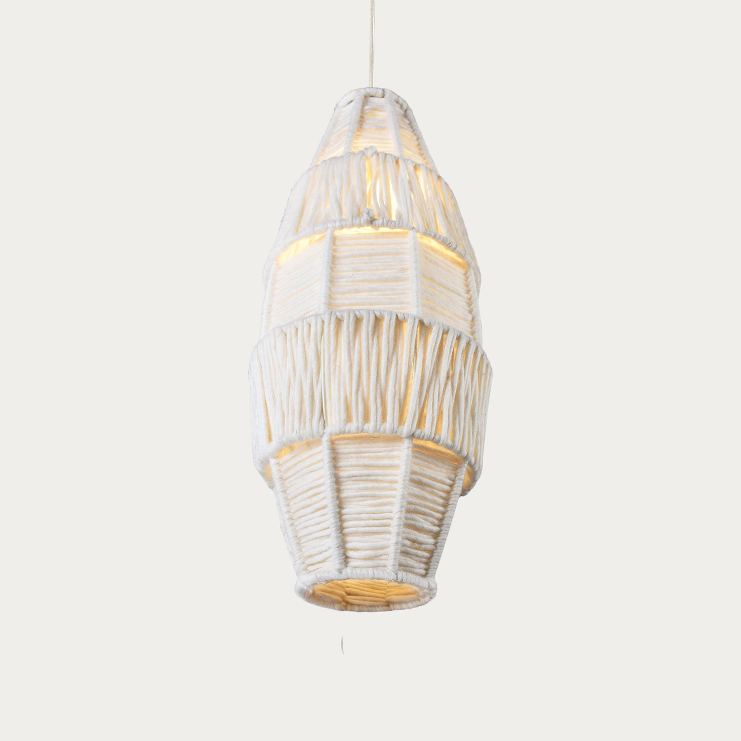 IYOHA LAMP - IVORY - HAND MADE - WOOL