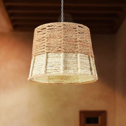 JALASPO LAMP - NATURAL/IVORY - HAND MADE - JUTE